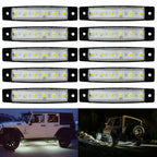 Set of 10 LED Rock Lights for Jeep Offroad Truck ATV UTV