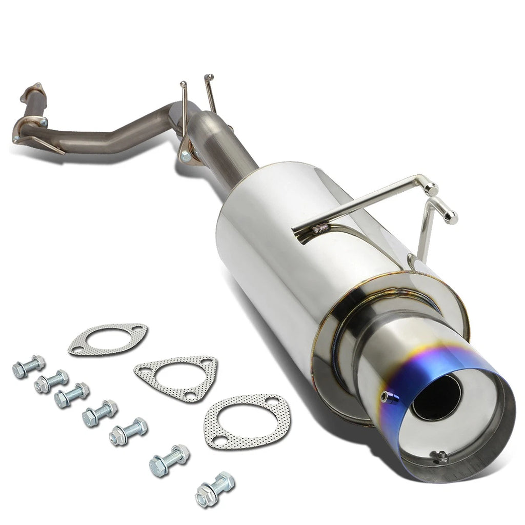 Catback Exhaust Muffler with 4" Tip for Honda Civic Si FG2 (2006–2011)