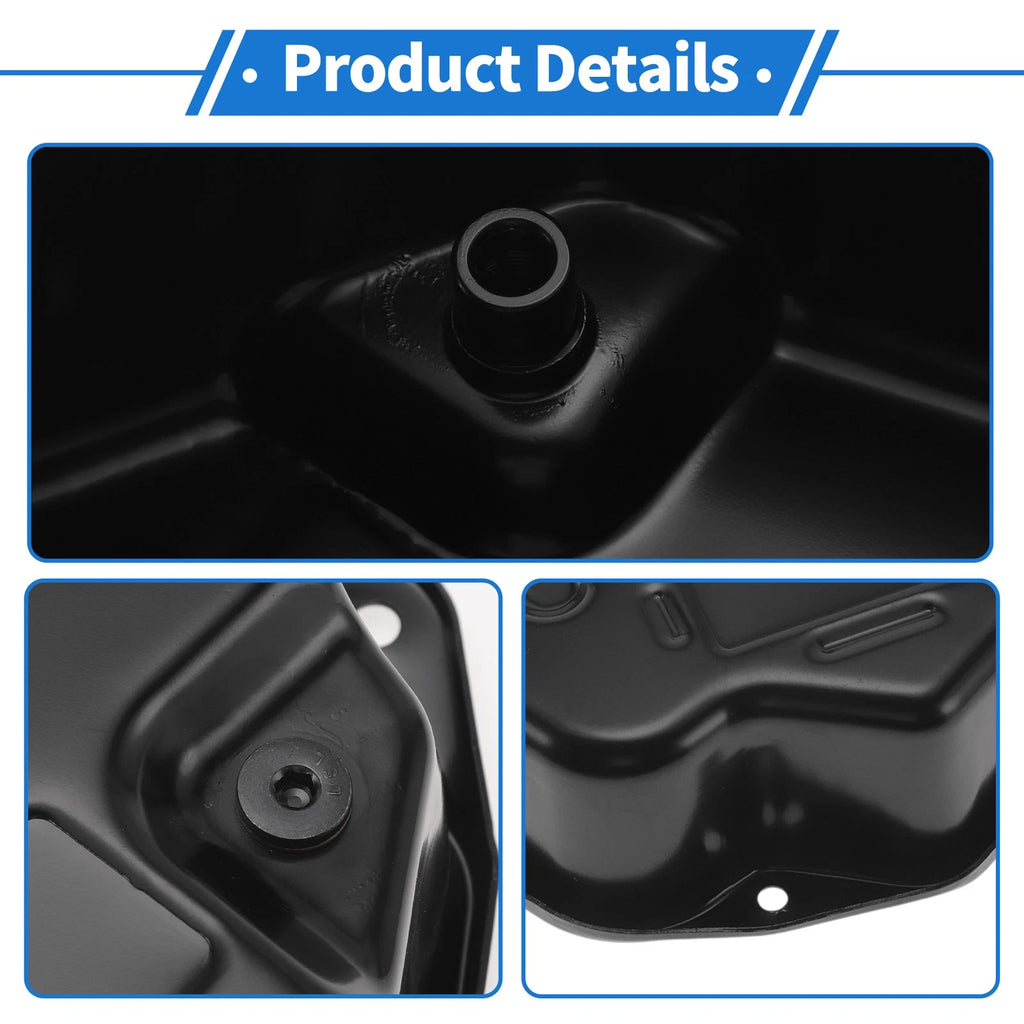 Engine Oil Pan for Volkswagen Beetle (1998–2004) No.01M321359 Iron Black