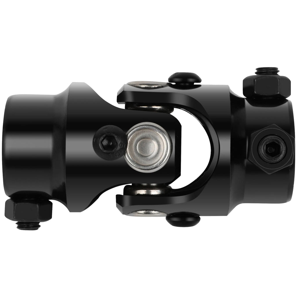 Black Steel Universal Steering U-Joint 3/4" DD x 3/4" DD