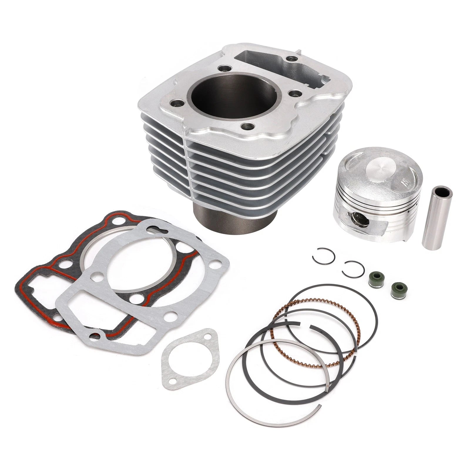Top End Kit with 63mm Cylinder Piston Gaskets for Honda XL200R XL185 XR200R (1984–2002)