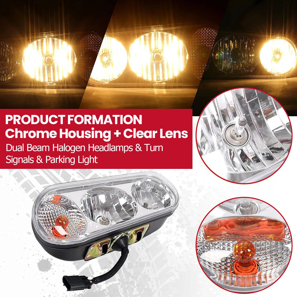 Halogen Snow Plow Lights for Boss Western SnowDogg Blizzard (#1311100)