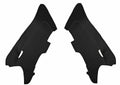 Rear Insert Door Panel Cover Leather for Toyota Avalon (2013–2018) Black