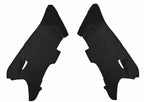 Rear Insert Door Panel Cover Leather for Toyota Avalon (2013–2018) Black