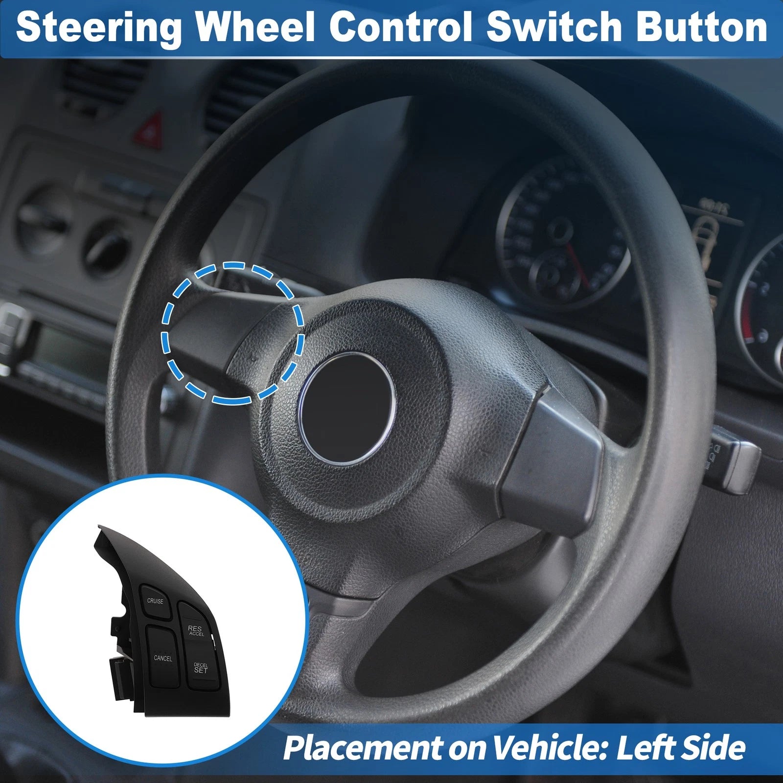 Cruise Control Rocker Switch Button for Honda CR-V (2007–2011)