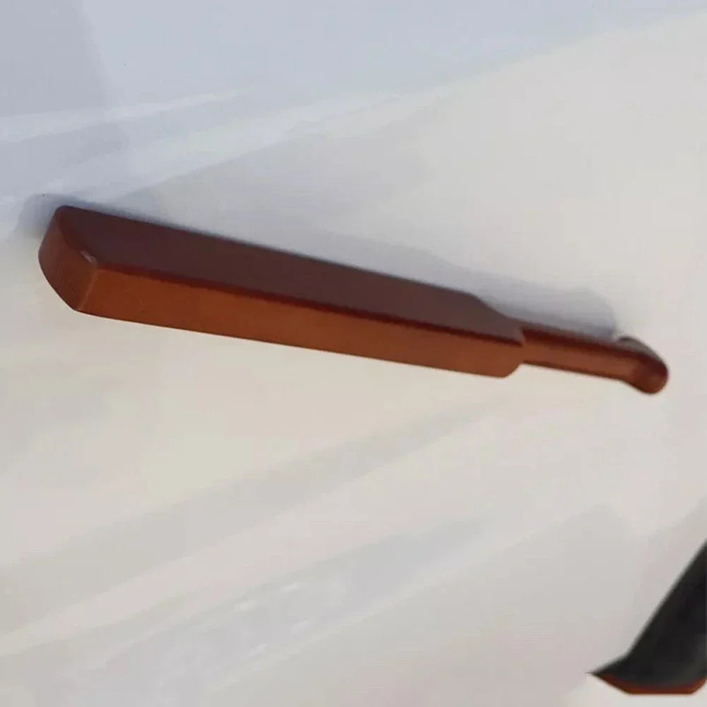 Paddle Hardened Wood for Auto Body Dent Repair