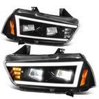 Full LED DRL/Turn Signal Headlights for Dodge Charger (2011–2014)