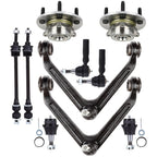 Set of 10 Front Control Arm Ball Joints and Tie Rods for Dodge Ram 1500 (2002–2005)