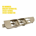 Driver Left Master Power Window Switch Bezel Trim for Toyota Corolla (1998–2002)