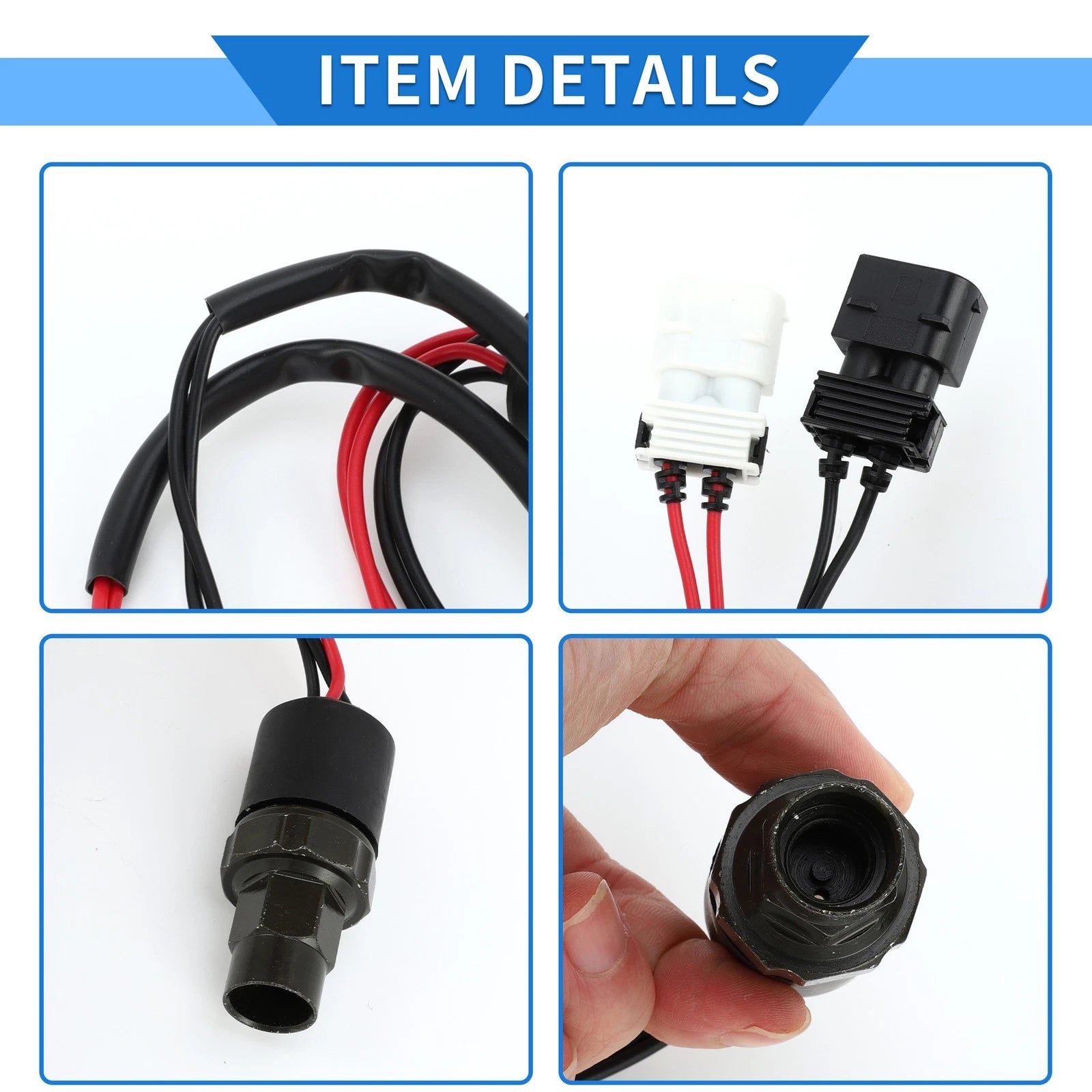 A/C Pressure Switch Sensor for BMW 318i (1992–1995) No. 64531392477