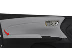 Leather Armrest Door Panel Cover for Toyota Avalon (2013–2018) Gray