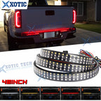 48" 5-Function LED Tailgate Light Strip Bar for GMC Truck SUV (2016–2023)