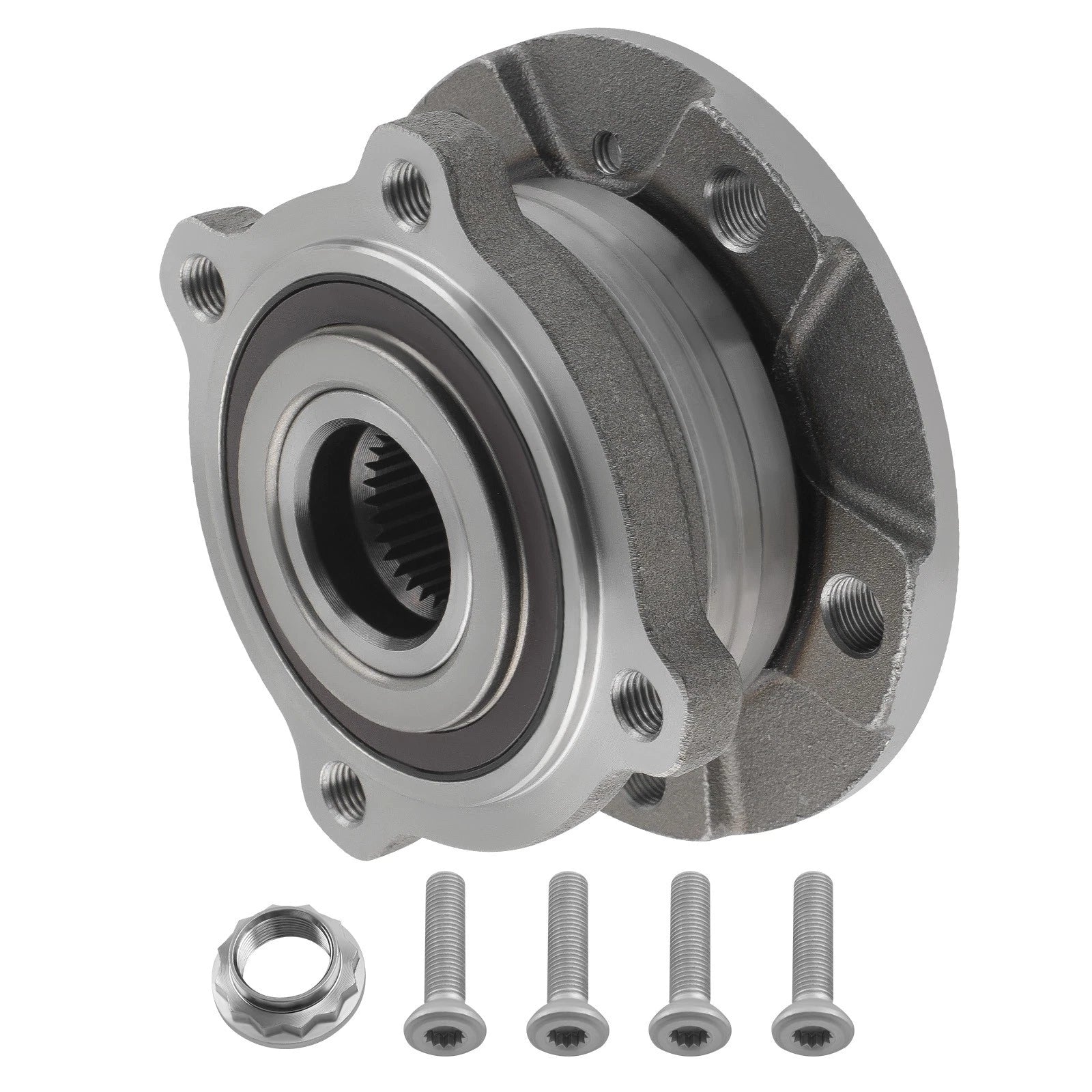 Front Wheel Bearing Hub Assembly Kit for BMW xDrive30i, xDrive35d (2010)