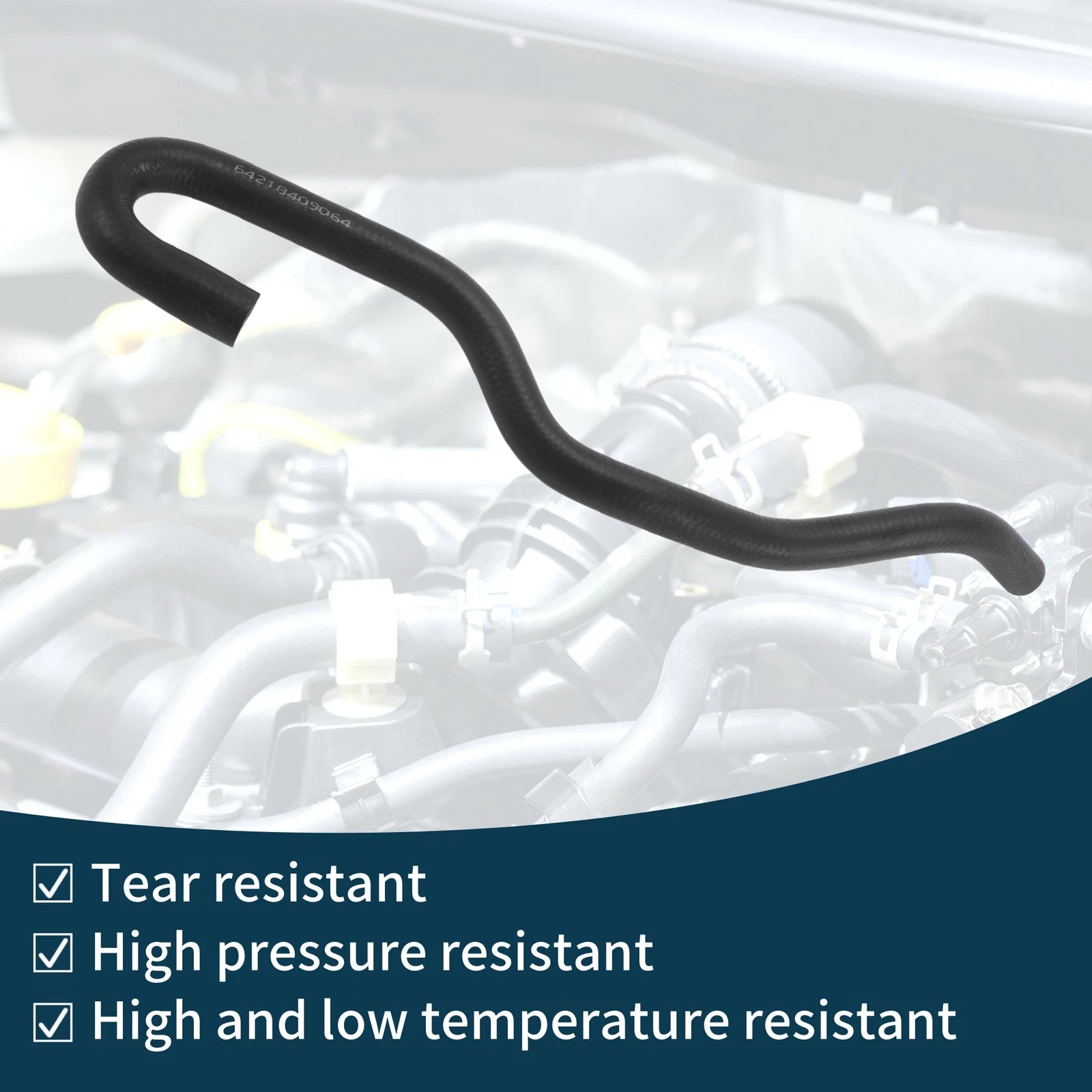 Radiator Hose No. 64218409064 for BMW X5 (2000–2006) Cooling Liquid Tube