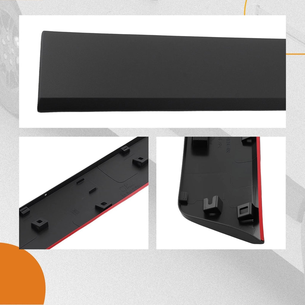 Set of 4 Door Molding Trim for Toyota FJ Cruiser (2007–2014) 75075-35162 Black