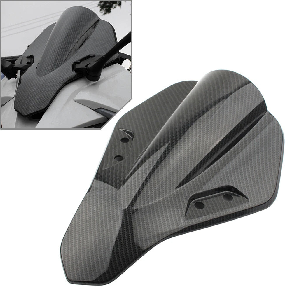 Carbon Fiber Look Windscreen Wind Deflector for CFMoto 250SR 300SR (2019–2022)