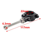 20-23mm Side Stand Foot Pedal Support for Motorcycle Kickstand Extension Black