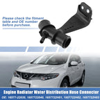 Outlet Cooling Coolant Connector 16577-22030 for Toyota Corolla (2003–2008)