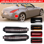 Sequential LED Rear Fog Brake Reverse Signal Lamp for Nissan 350Z Z33 (2003–2009)
