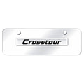 Chrome Name on Chrome Mini License Plate-Officially Licensed for Honda CrossTour