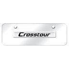 Chrome Name on Chrome Mini License Plate-Officially Licensed for Honda CrossTour