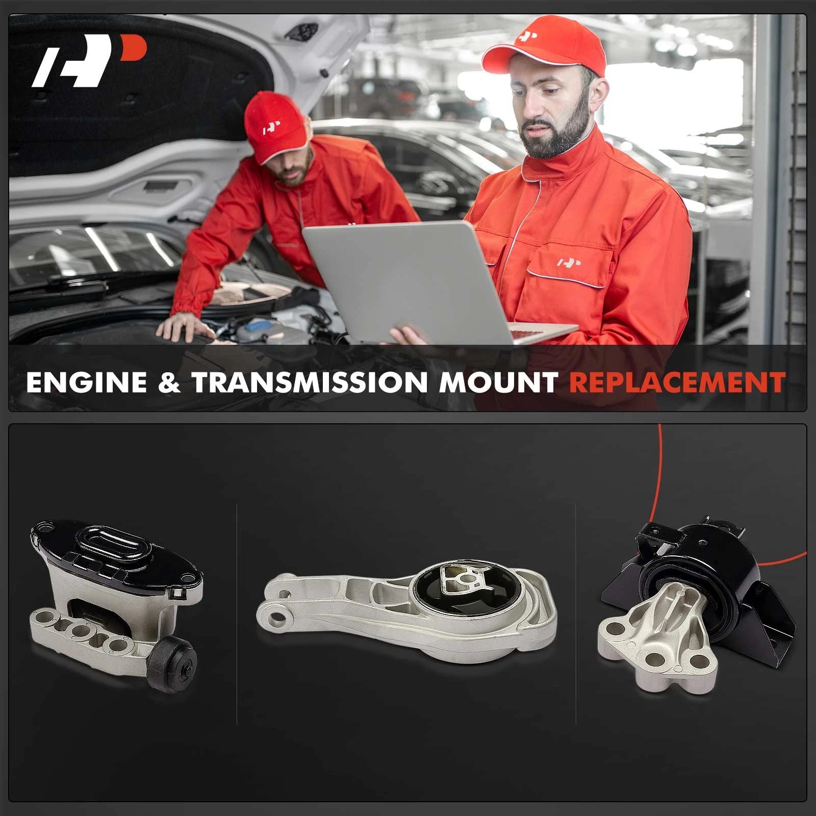 3X Engine Motor & Transmission Mount for Chevy Sonic (2012-2019)