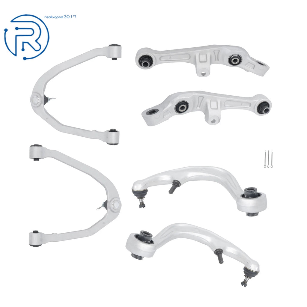 Set of 6 Front Suspension Lower Control Arms for Nissan 350Z (2003–2009)