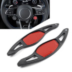 Steering Wheel Shift Paddle Shifter Extension for Audi R8 TT RS (2017–2022) Black