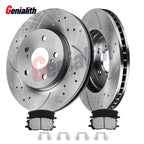 Front Slotted Rotors and Pads Kit for Lexus RX330 RX350 (2004–2008)