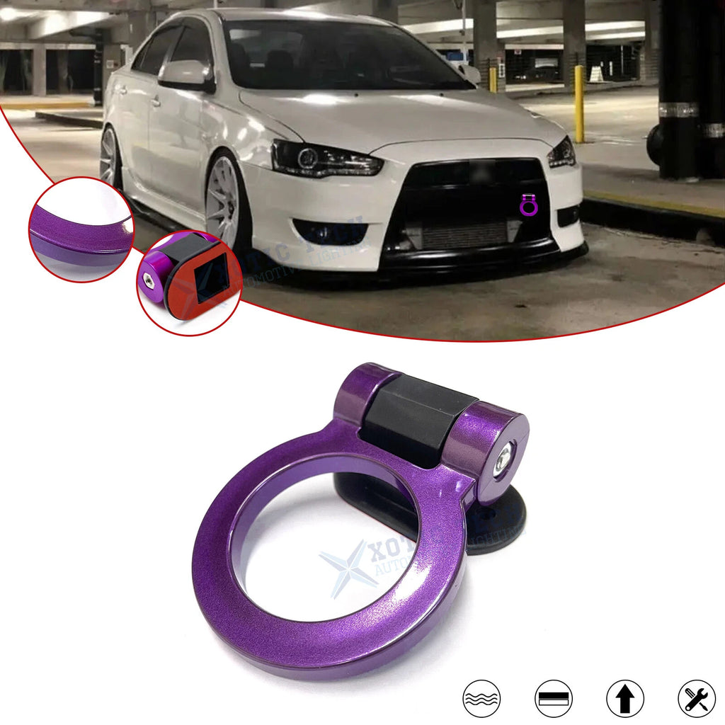Tow Hook Ring Decor for Audi A4 JDM Sporty Racing (2010–2016)