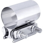 2.25" Butt Joint Exhaust Band Clamp for Universal Applications (T304)