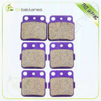 Front and Rear Brake Pads for Suzuki LT250R Quadracer 250 (1985–1990) Carbon Fiber