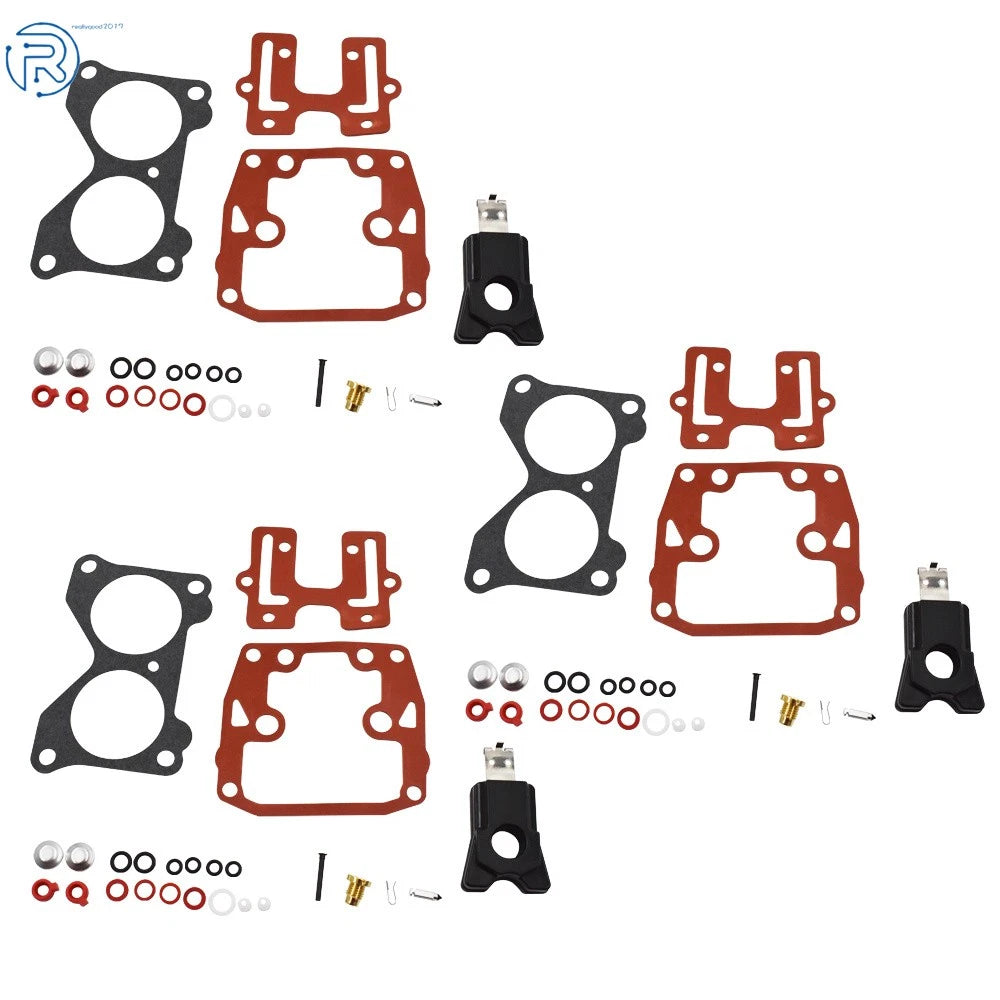 3X Carburetor Rebuild Kit for Johnson Evinrude V6 150-235 HP 