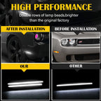 2X Smoke Side Marker Lights for Dodge Challenger (2008-2014) LED