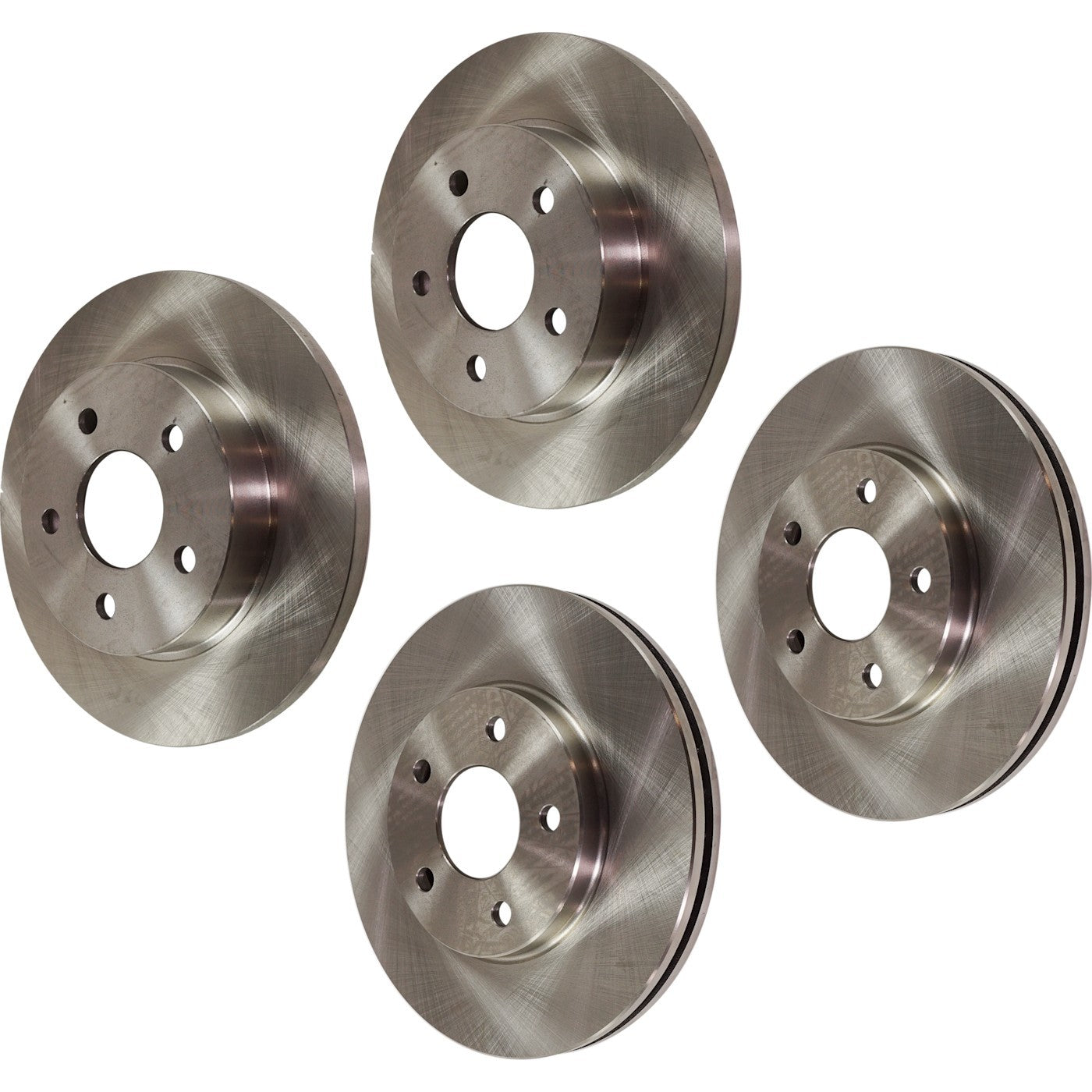 Front and Rear Disc Brake Rotors for Chevrolet Malibu (2004–2008)