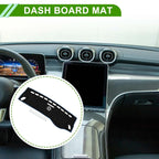 Dashboard Cover Mat for Mercedes Benz GLA Class X156 2014-2020 Black Blue