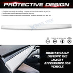 ABS Interior Dashboard Cover Trim White for Tesla Model 3 (2017-2023), Tesla Y (2020-2025) 2PCS
