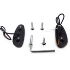 LED Signal Mirror Block Off Base Plate for Suzuki GSX-R 600 750 (2001–2005)