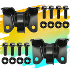 2X Steel Torsion Bar Crossmember Mount for Chevy Silverado GMC (1999–2007)
