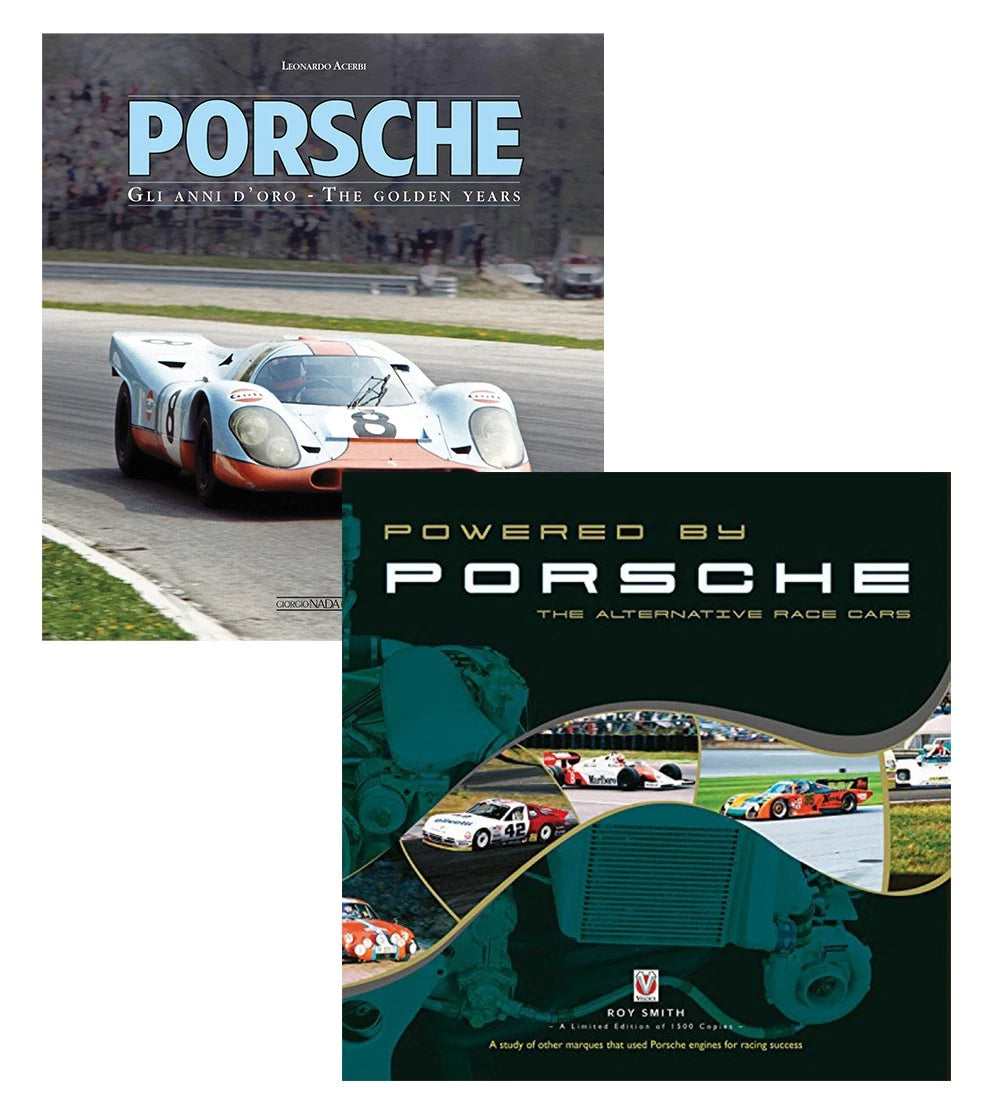 Porsche Gli Anni D'Oro Golden Years Book Set for Porsche Vehicles