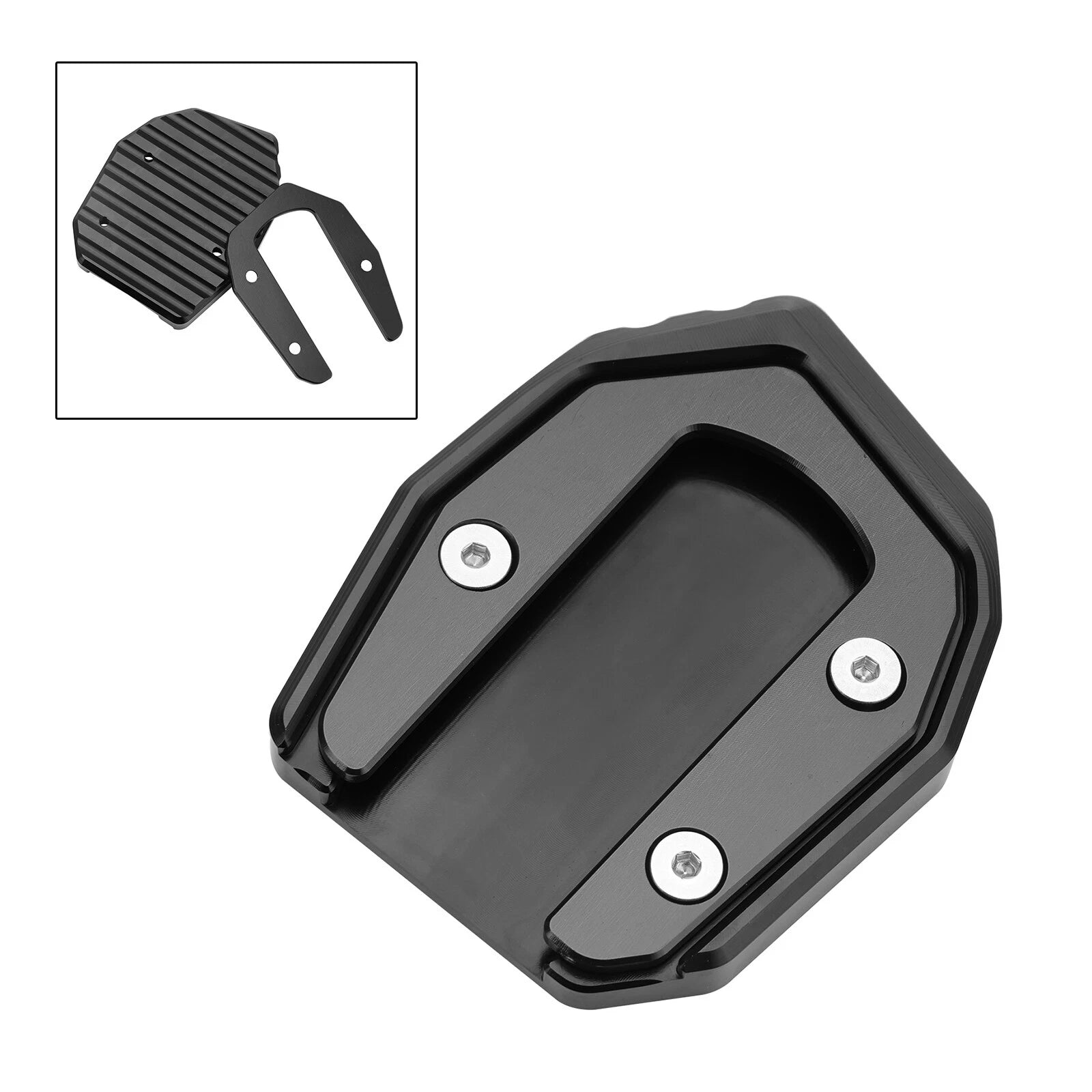 Kickstand Enlarger Plate Pad for Kawasaki Vulcan S 650 VN650 (2015–2021)