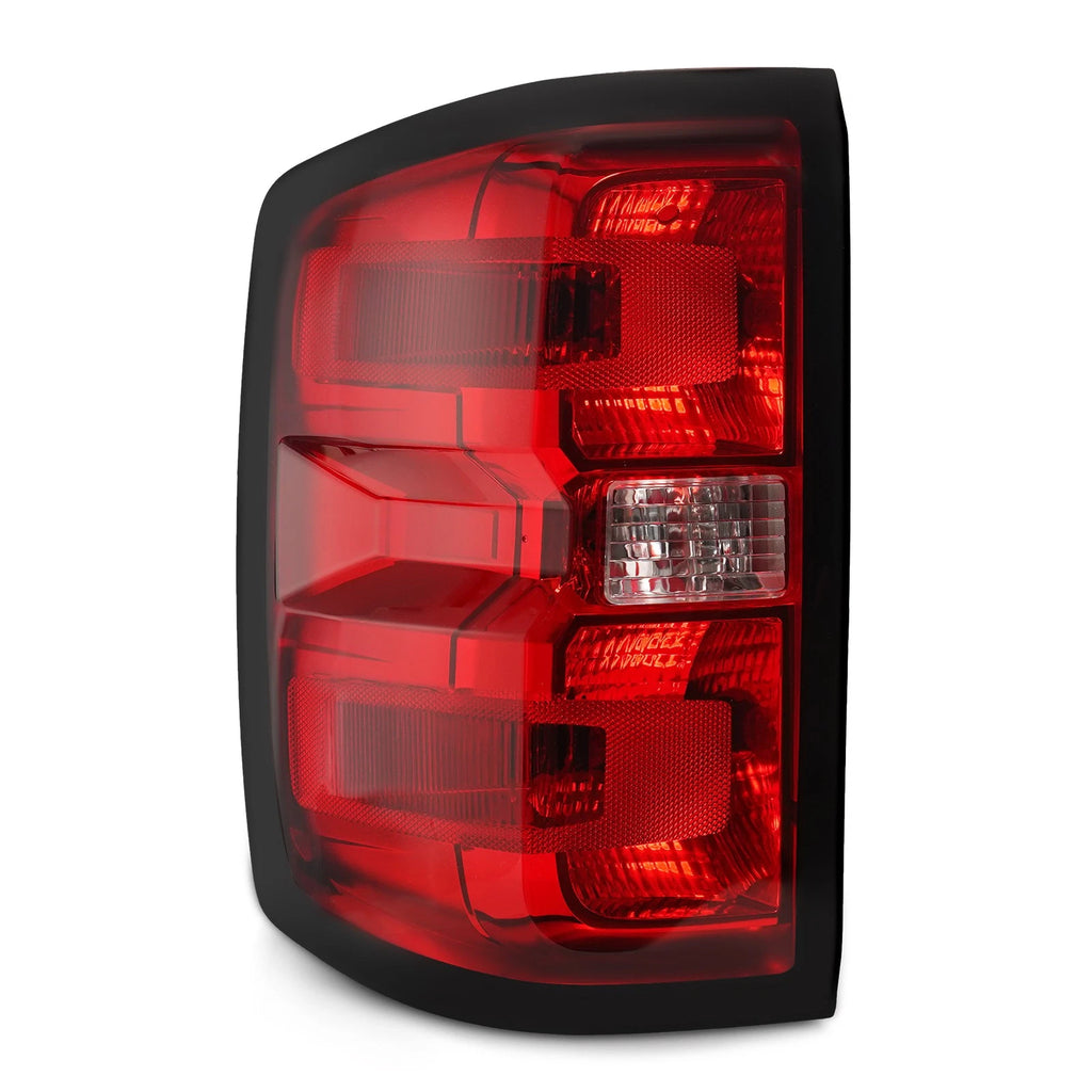 Halogen Taillight with Bulb Left for Chevy Silverado/Sierra 1500 2500 3500 (2014–2019)