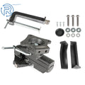 Bench Vise for Heavy Duty Use with Swivel Base (3.3 Inch)