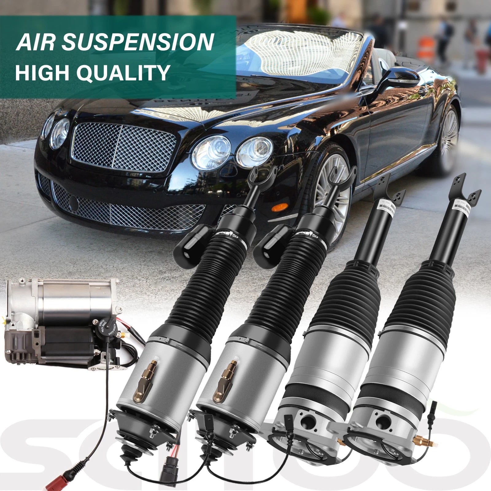 Air Suspension Strut Compressor for Bentley Continental Phaeton (2004–2010)