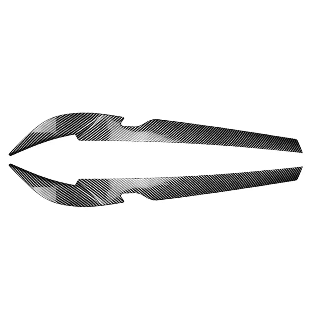 Carbon Look Headlight Eyebrow Trim for BMW 5 Series G30 G31 M5 F90 (2021-2023)