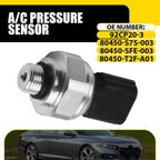 A/C Air Pressure Condition Switch Sensor for Honda Accord Crosstour (2010–2019)