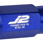 Set of 20 J2 7075 Forged Aluminum M12x1.25 Open-End Lug Nuts for RHD Vehicles