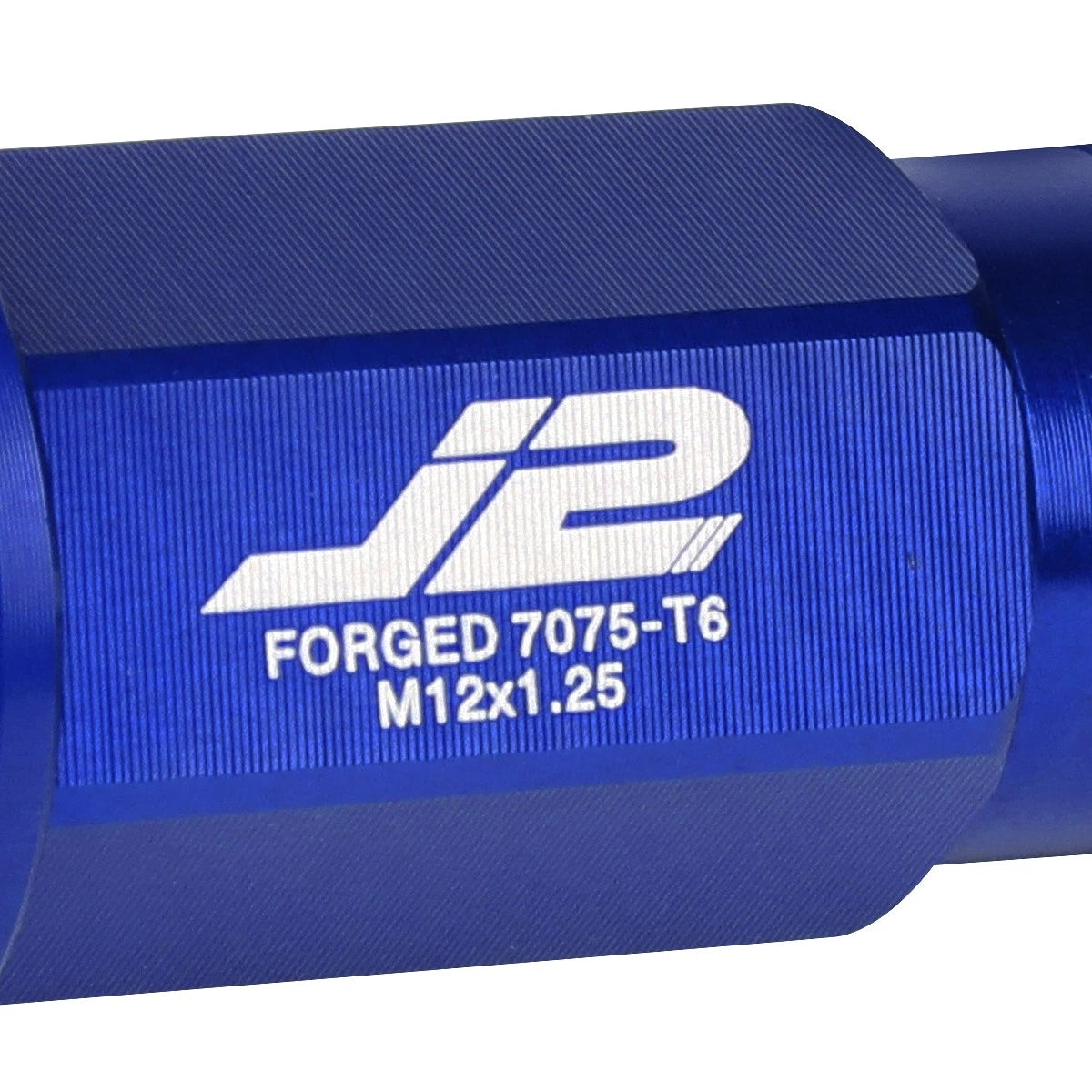 Set of 20 J2 7075 Forged Aluminum M12x1.25 Open-End Lug Nuts for RHD Vehicles