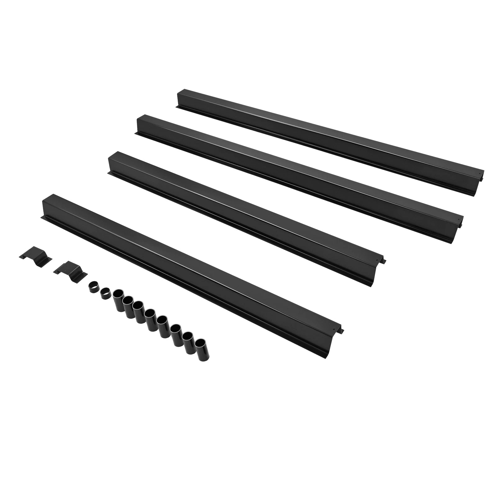 Set of 4 Truck Bed Floor Support Crossmembers for Ford F150 F100 (1977–2016)