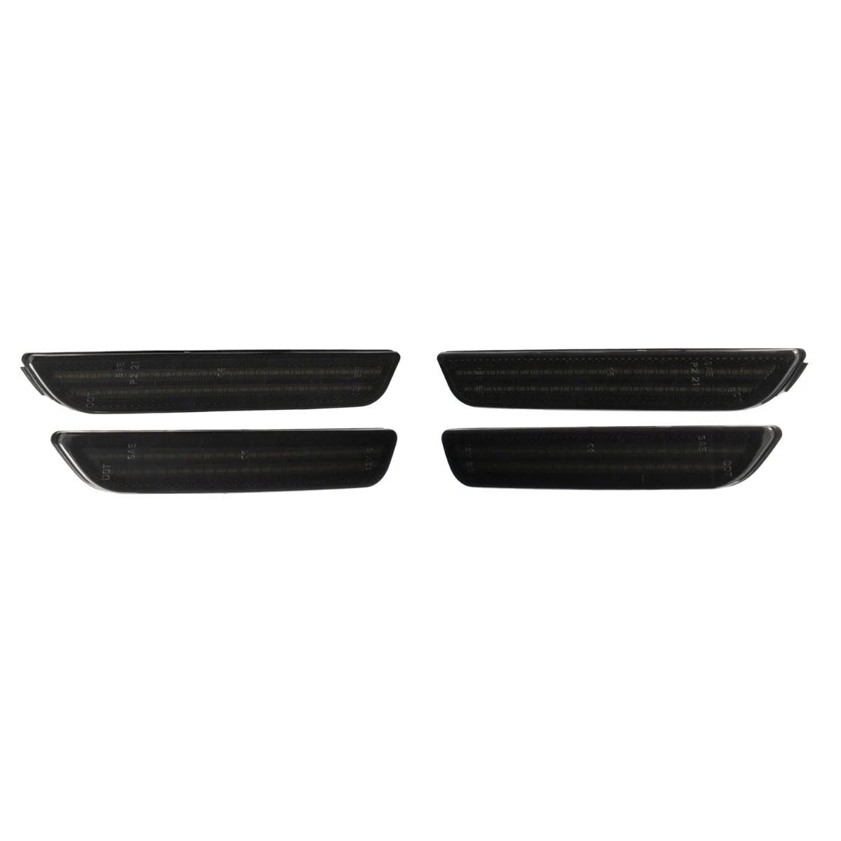 Smoked LED Sidemarker Light Set for 2010-2014 Ford Mustang
